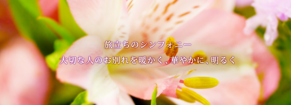 茨城県守谷市・県南地区、千葉県東葛地区の葬儀のことなら「シンフォニーライフ」トップ画像
